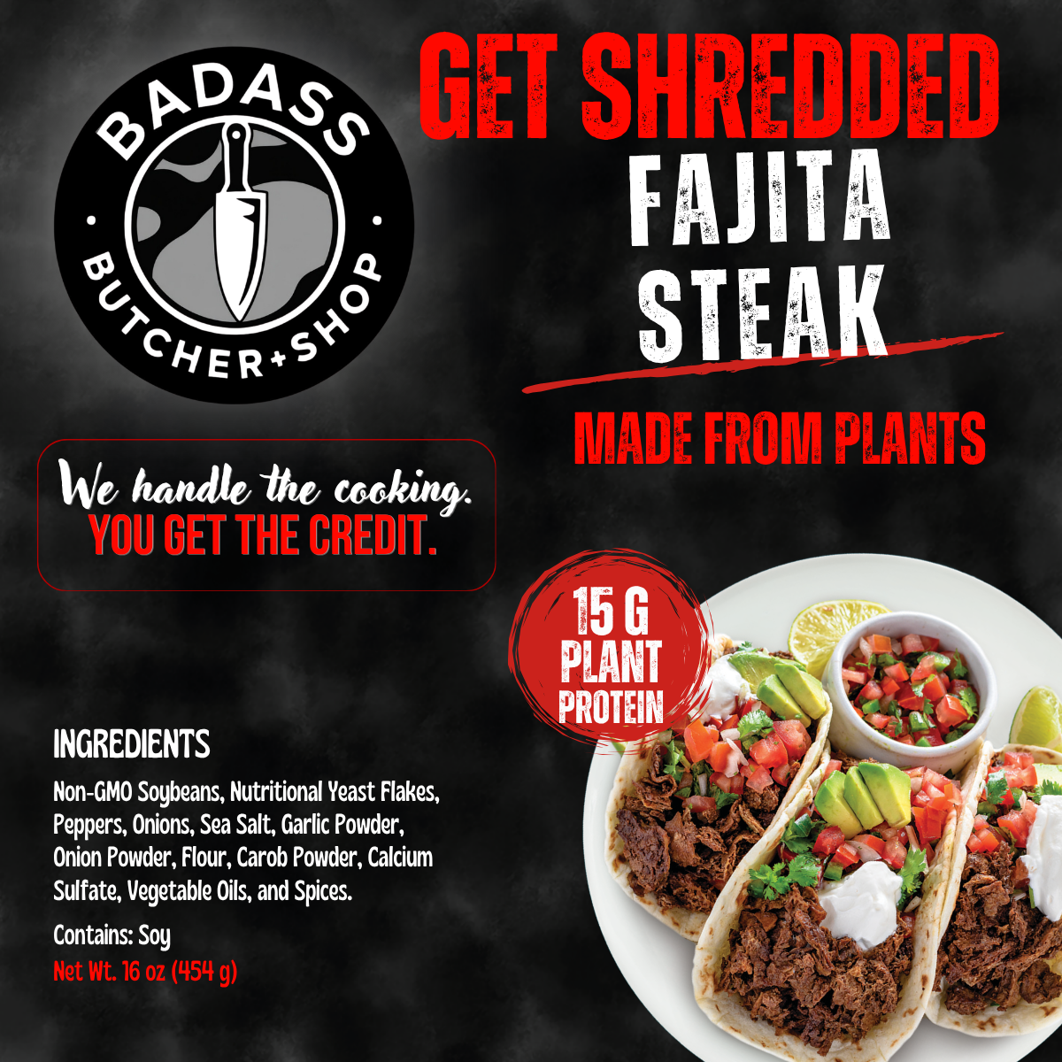 Get Shredded Steak Fajita