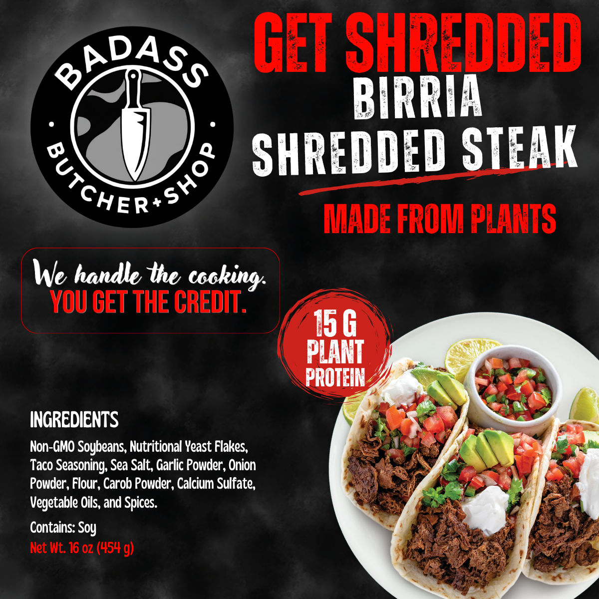 Get Shredded Birria Shredded Steak